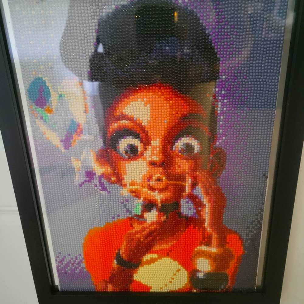 Handmade sparking art